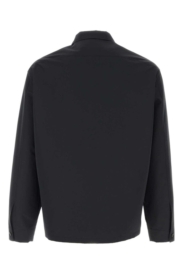 Black Regular Solid Shirt 2