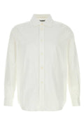 White Regular Solid Shirt 1
