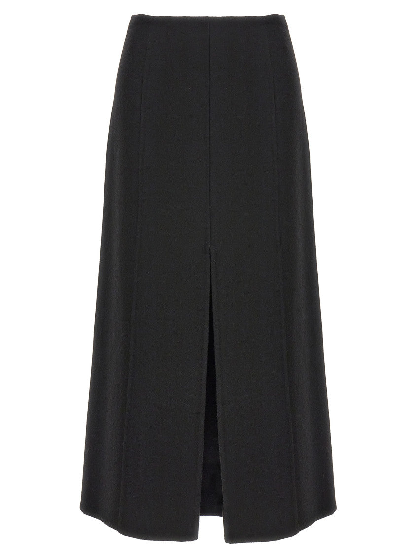 Black Long cloth skirt 1