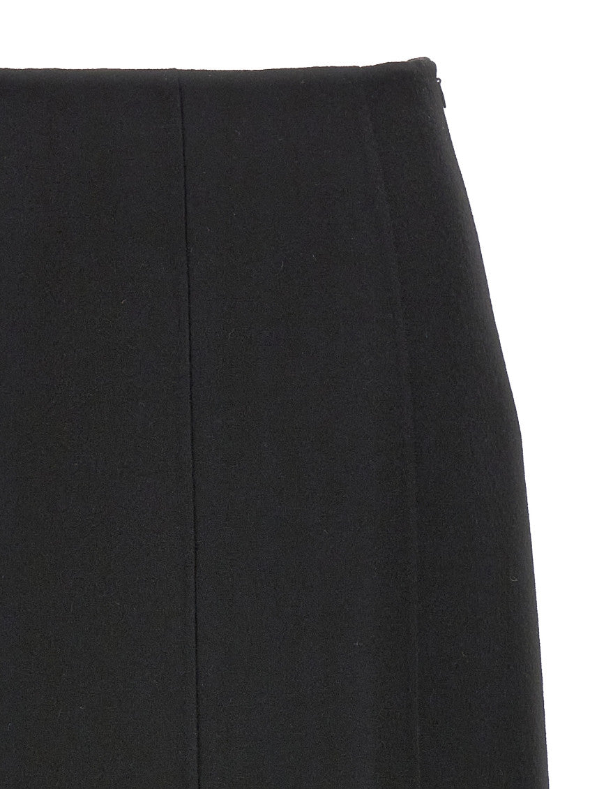 Black Long cloth skirt 3