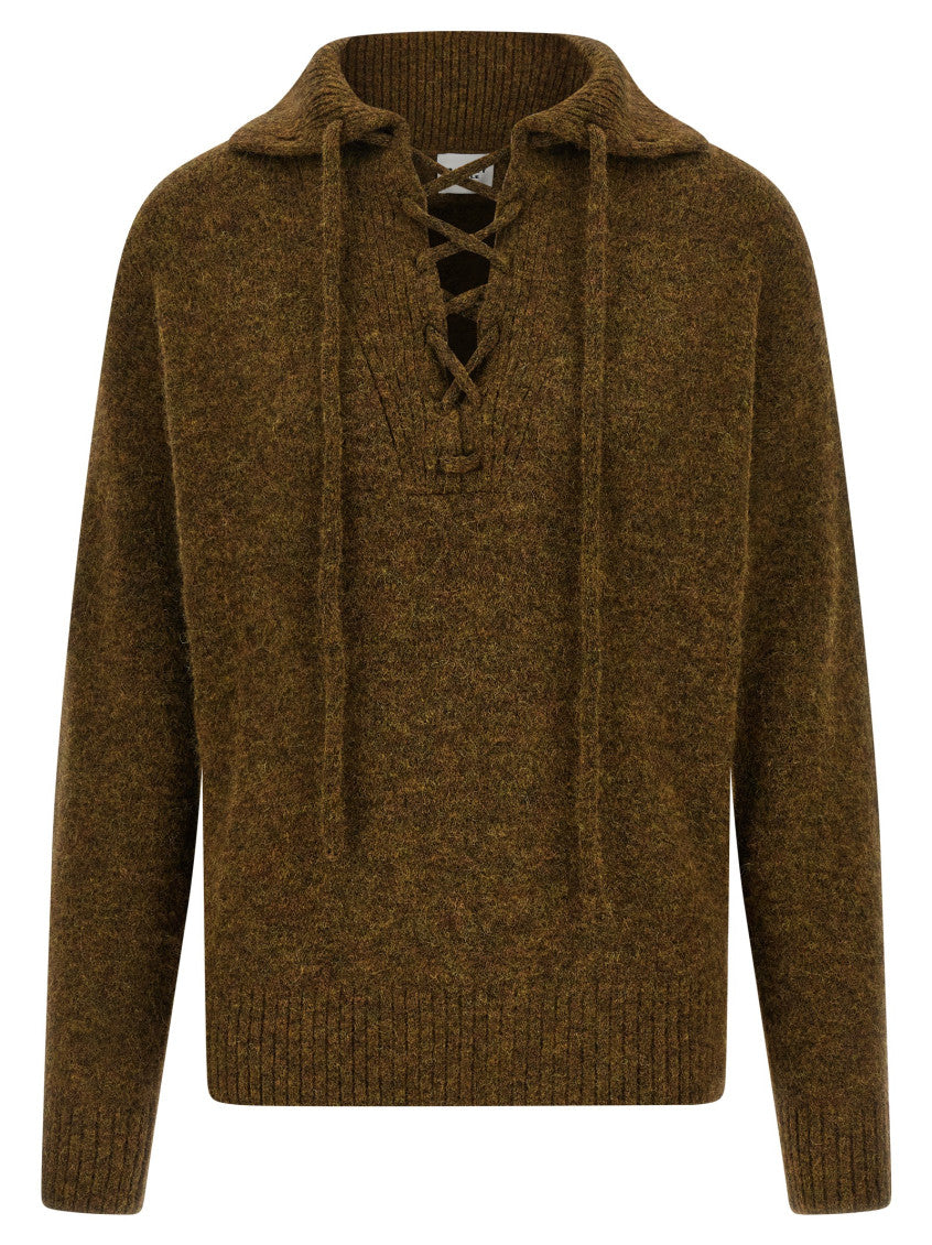 Green 'Phylia' sweater 1