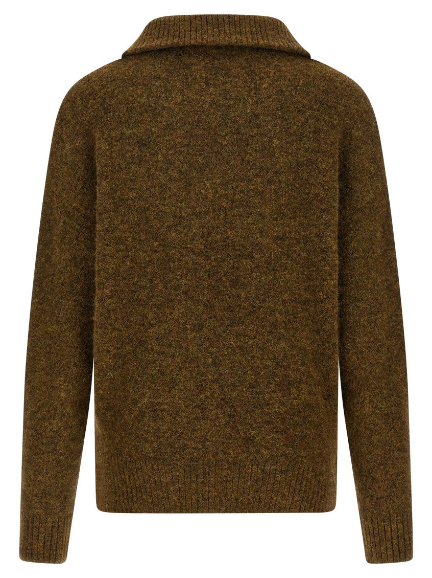 Green 'Phylia' sweater 2