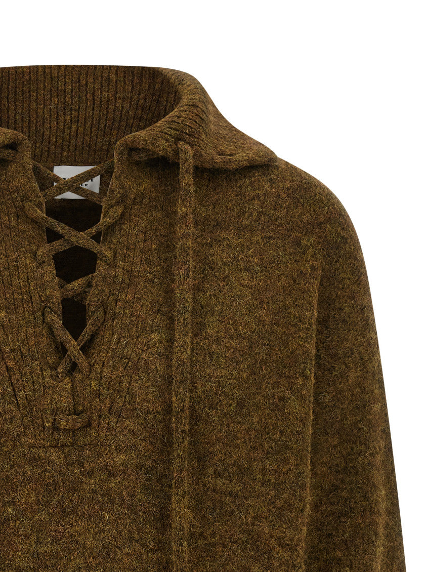 Green 'Phylia' sweater 3