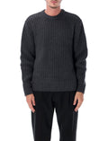 Dark Grey Knitted Sweater 1