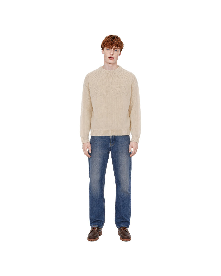 Off White Knitted Sweater 3