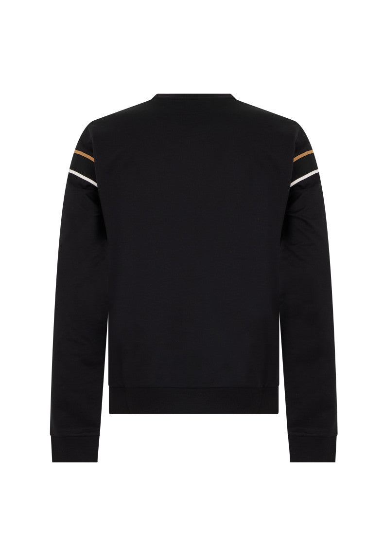 Black Crew Neck Sweatshirt 2