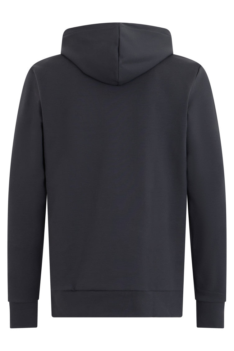 Dark Grey Regular Logo Hoodie 2