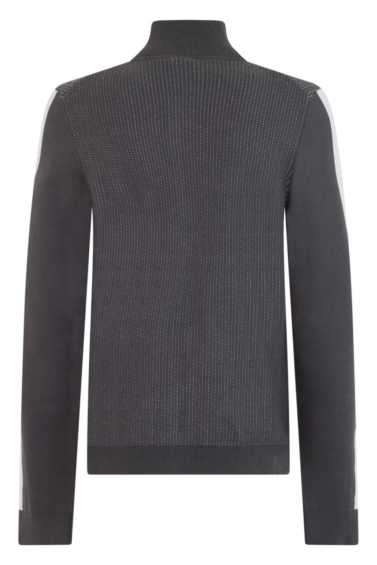 Dark Grey Regular Zip Up Jacket 2