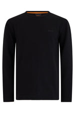 Black Full Sleeves Logo T-Shirt 1