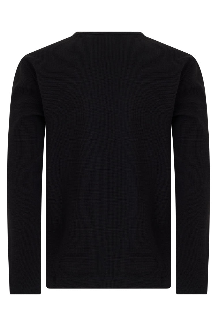 Black Full Sleeves Logo T-Shirt 2