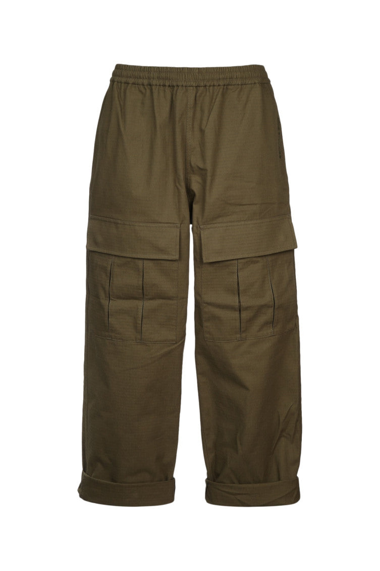 Olive Green Cargo Pants 1