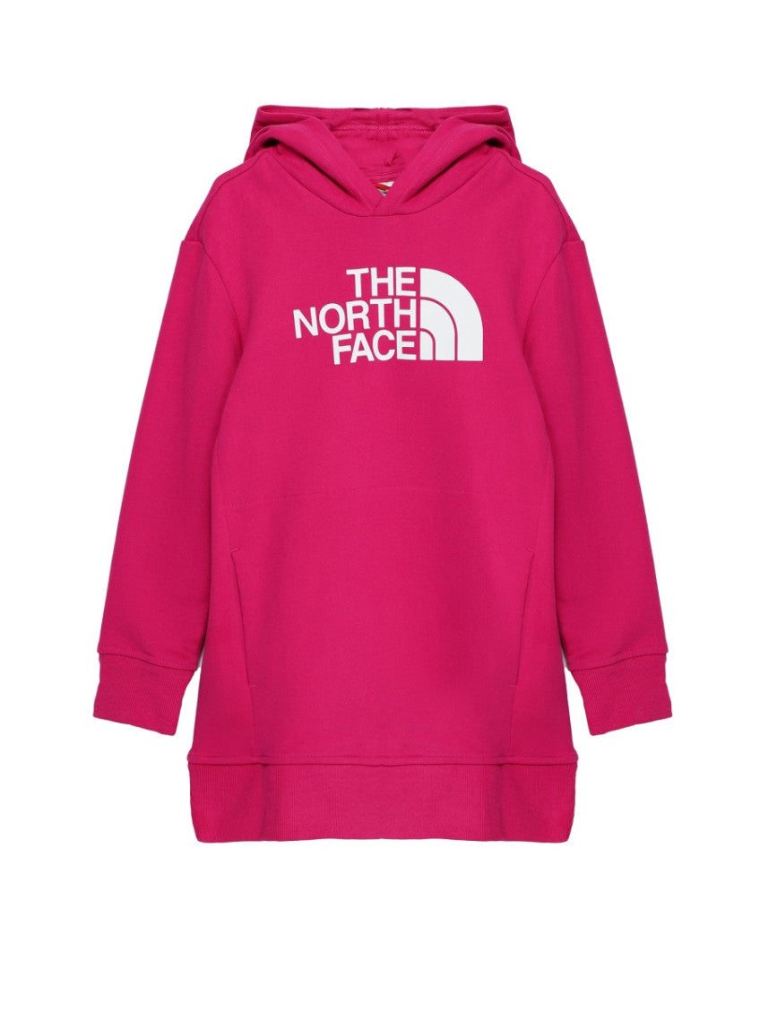 Girls Fuchsia Logo Hoodie 1
