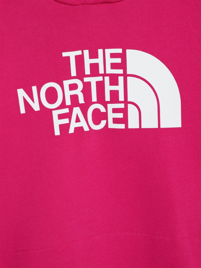 Girls Fuchsia Logo Hoodie 3