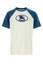 White Logo Crew Neck T-Shirt 1