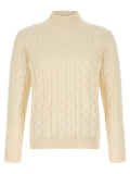Off White Knitted Sweater 1