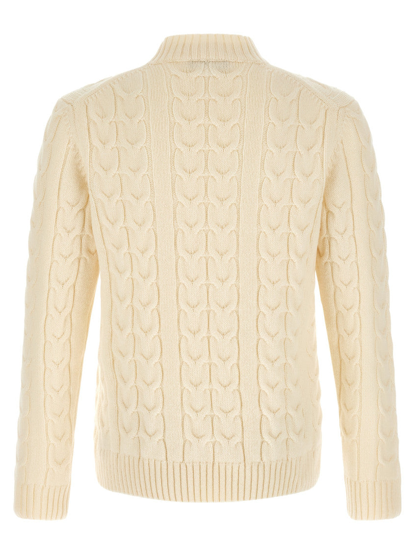 Off White Knitted Sweater 2