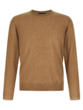 Brown Crew Neck Sweater 1