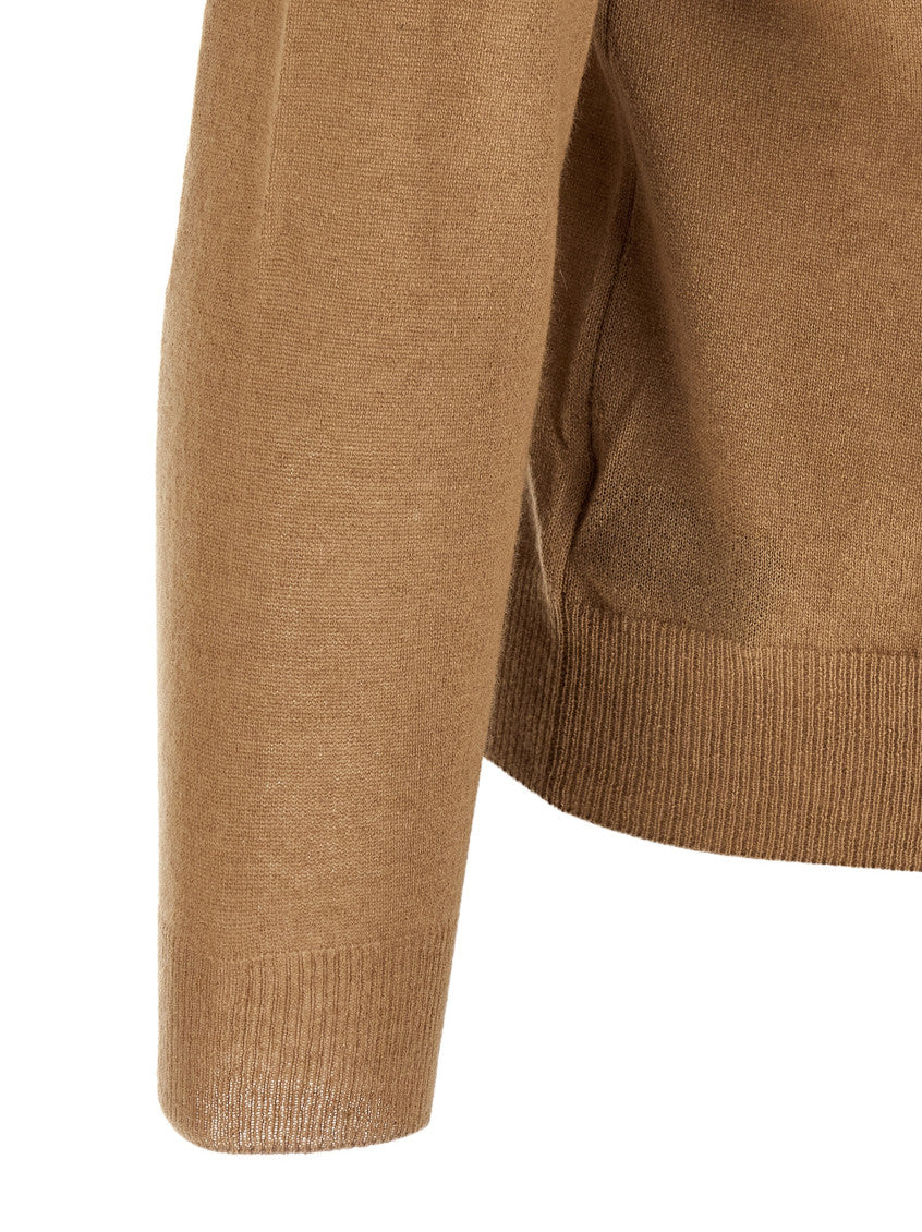 Brown Crew Neck Sweater 4