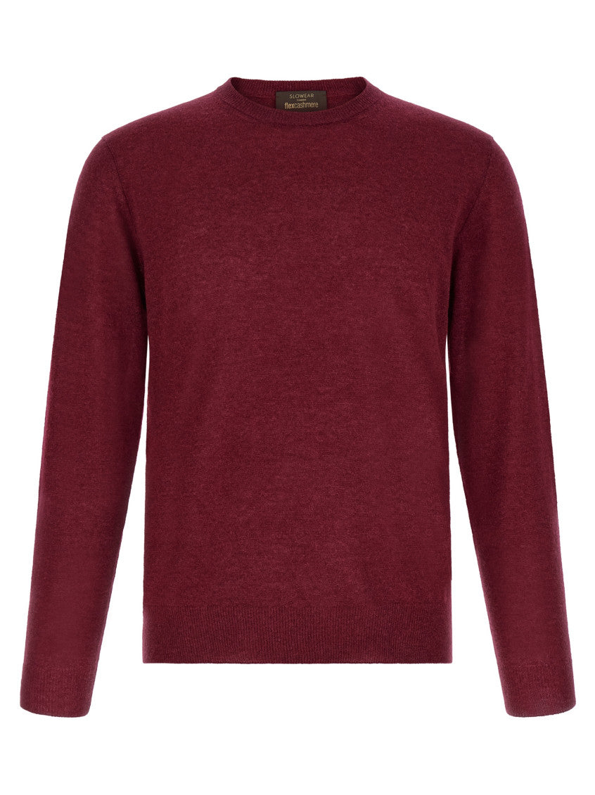 Red Crew Neck Sweater 1