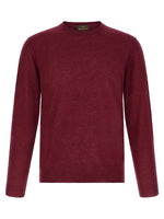 Red Crew Neck Sweater 1