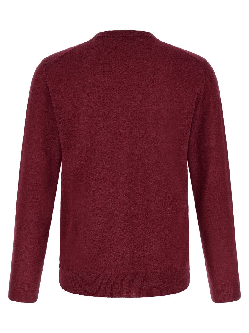 Red Crew Neck Sweater 2