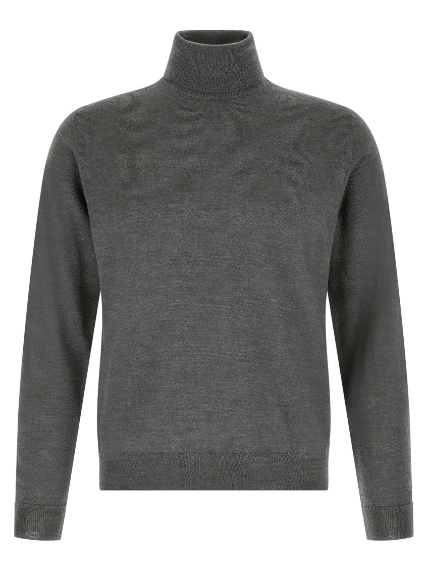 Grey Turtle Neck Sweater 1