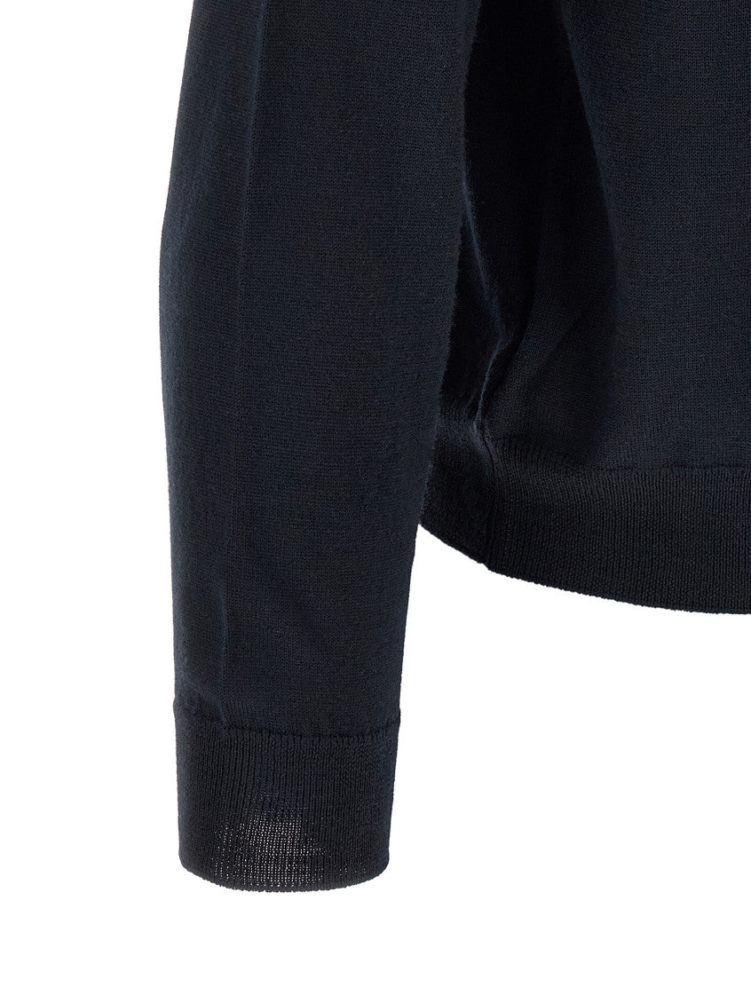 Navy Blue Turtle Neck Sweater 4