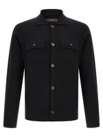 Black Button-Up Cardigan 1