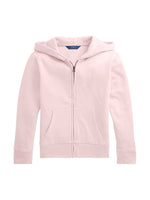 Girls Light Pink Solid Jacket 1