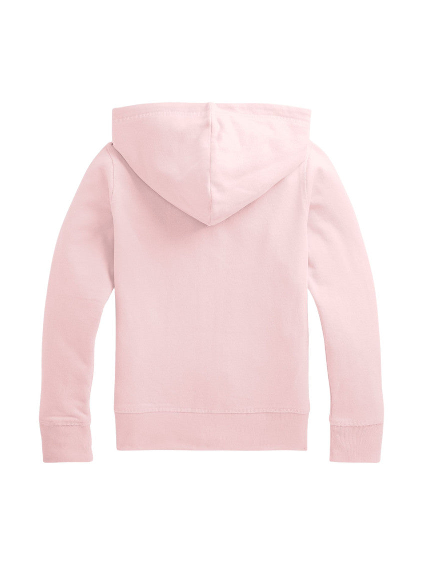 Girls Light Pink Solid Jacket 2