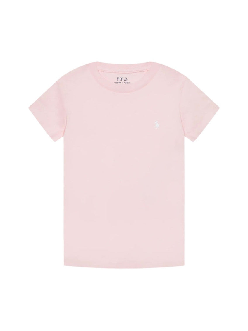 Girls Light Pink Logo T-Shirt 1