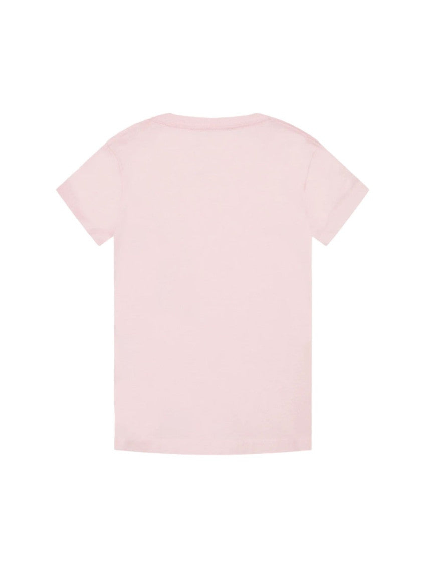 Girls Light Pink Logo T-Shirt 2