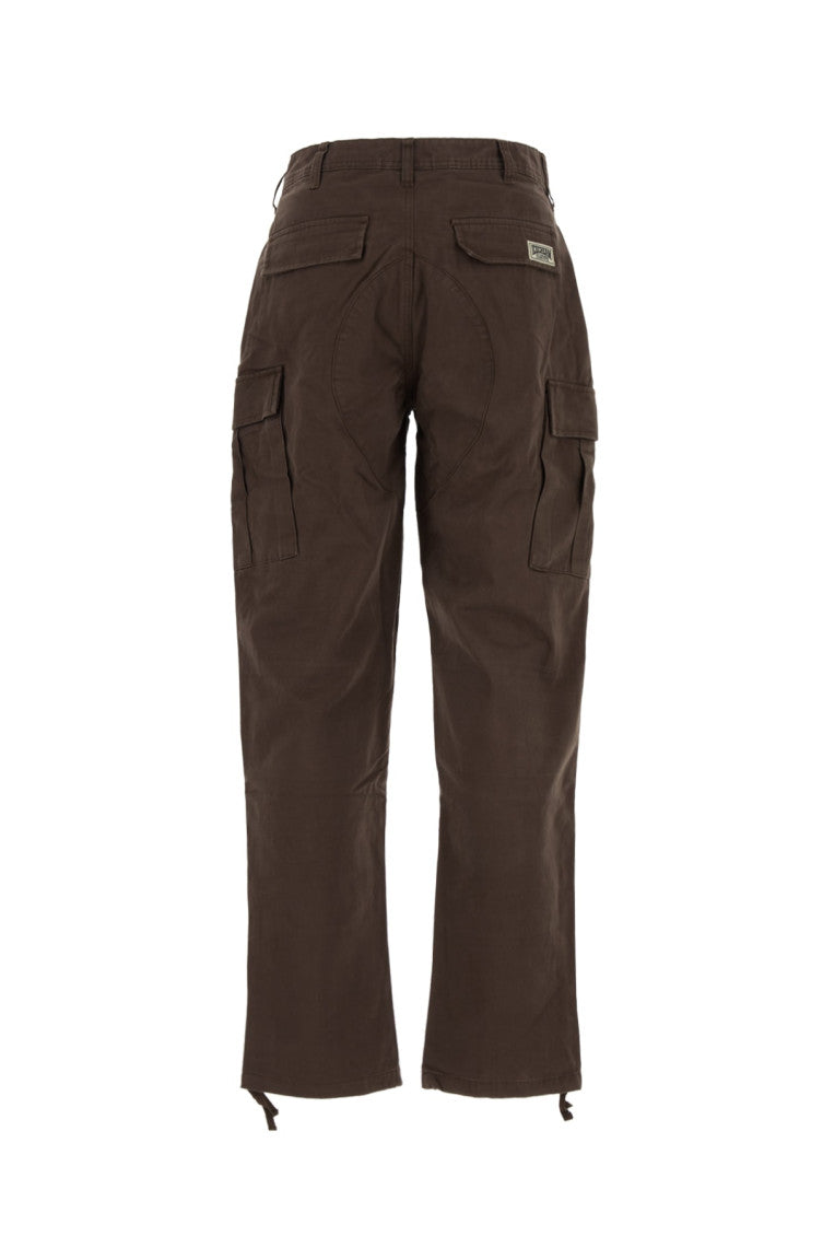 Brown Regular Cargo Trousers 2
