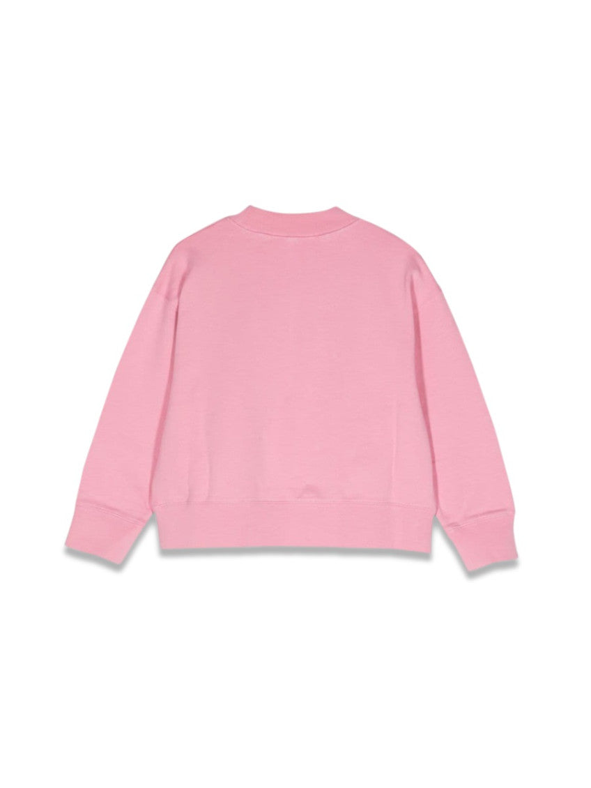 Girls Pink Logo Sweatshirt 2