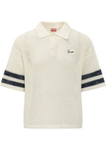 Off White Shirt Collar Polo 1