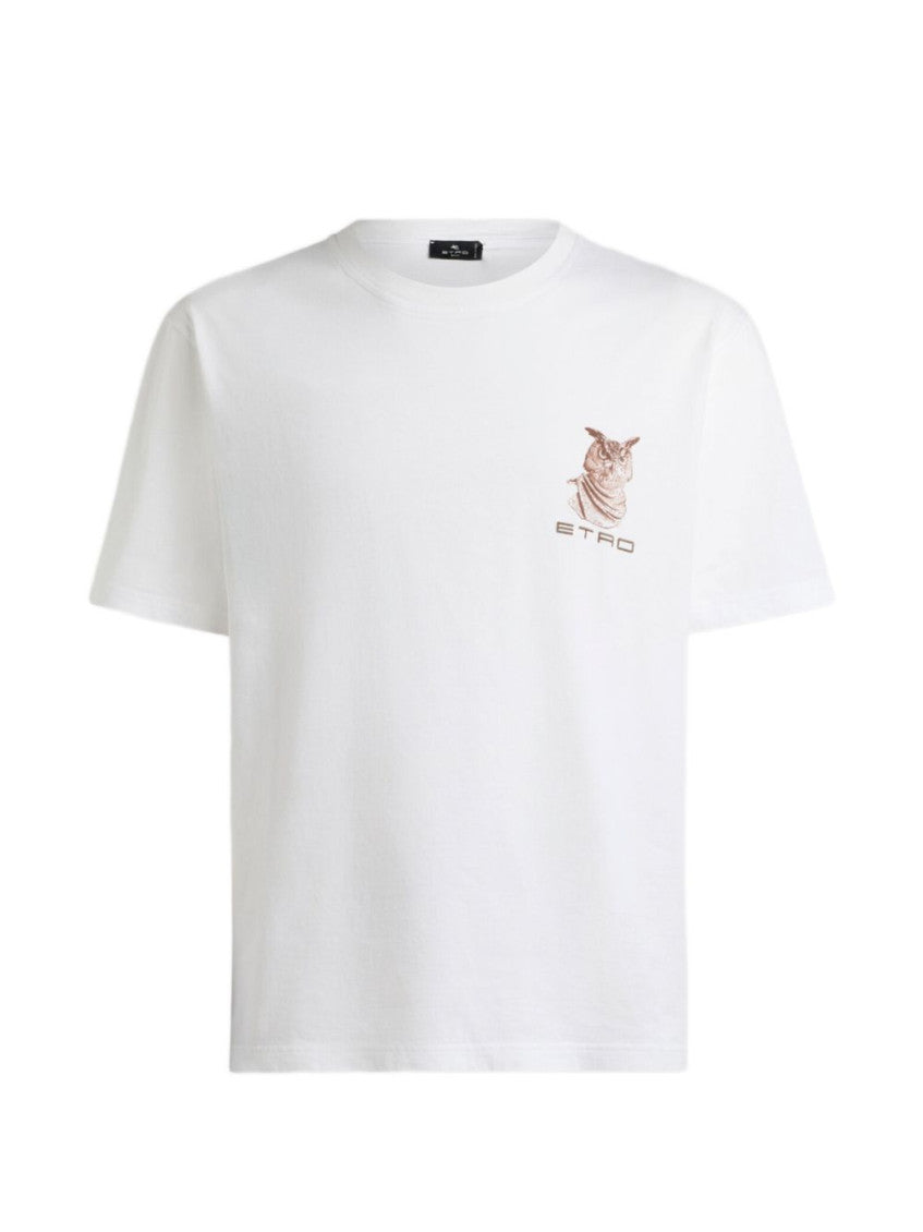 White Crew Neck T-Shirt 1