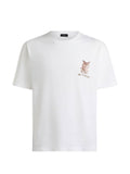White Crew Neck T-Shirt 1