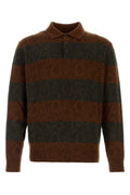 Brown Paisley Print Sweater 1