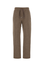 Brown Paisley Print Joggers 1