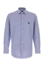 Blue Regular Stripes Shirt 1