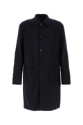 Navy Blue Reversible Coat 1