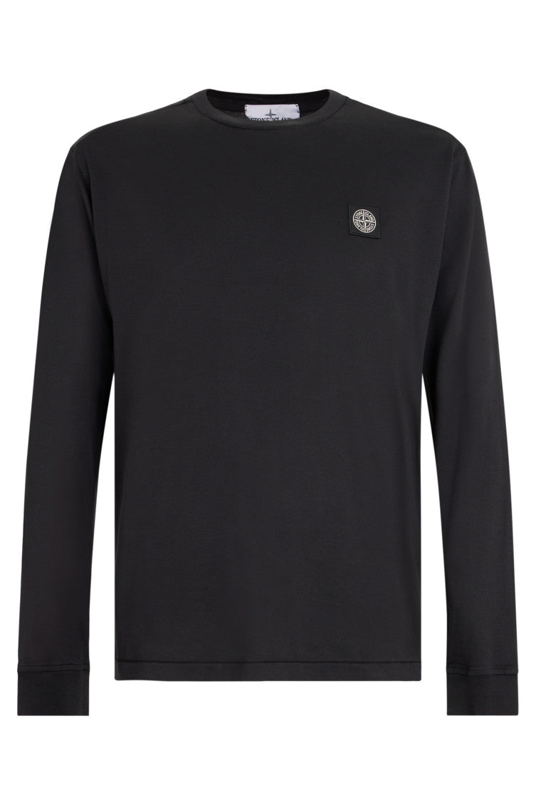 Black Logo Full Sleeves T-Shirt 1
