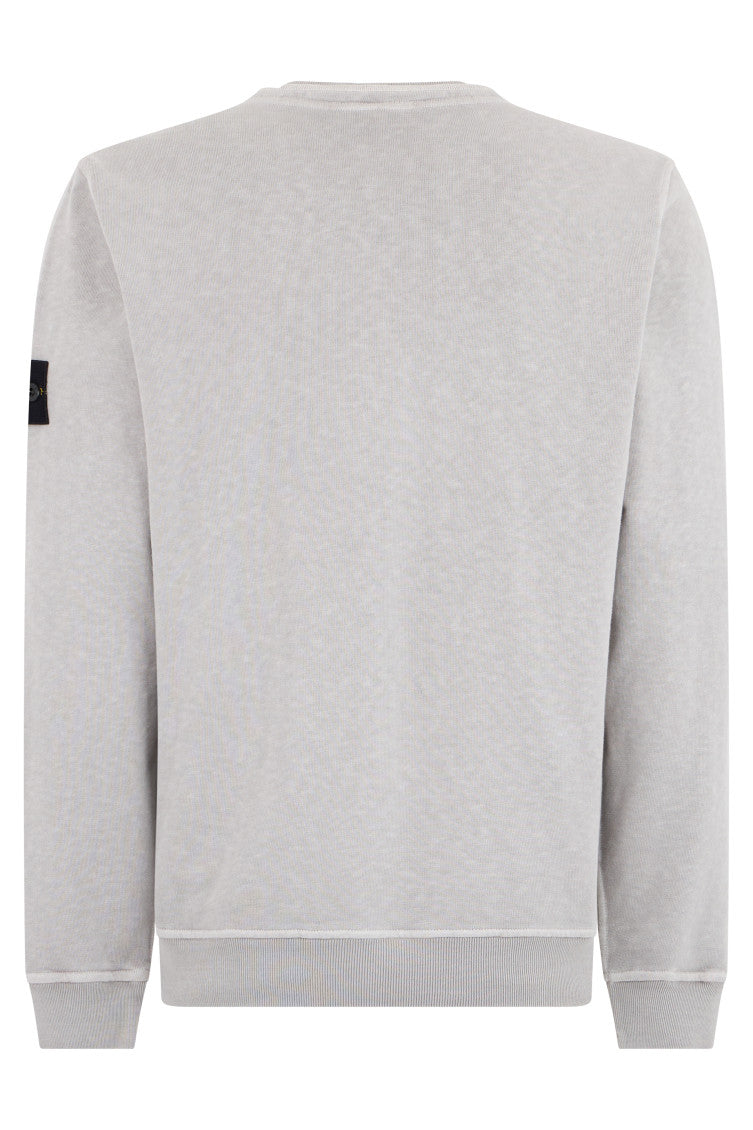 Light Grey Crew Neck Sweatshirt 2