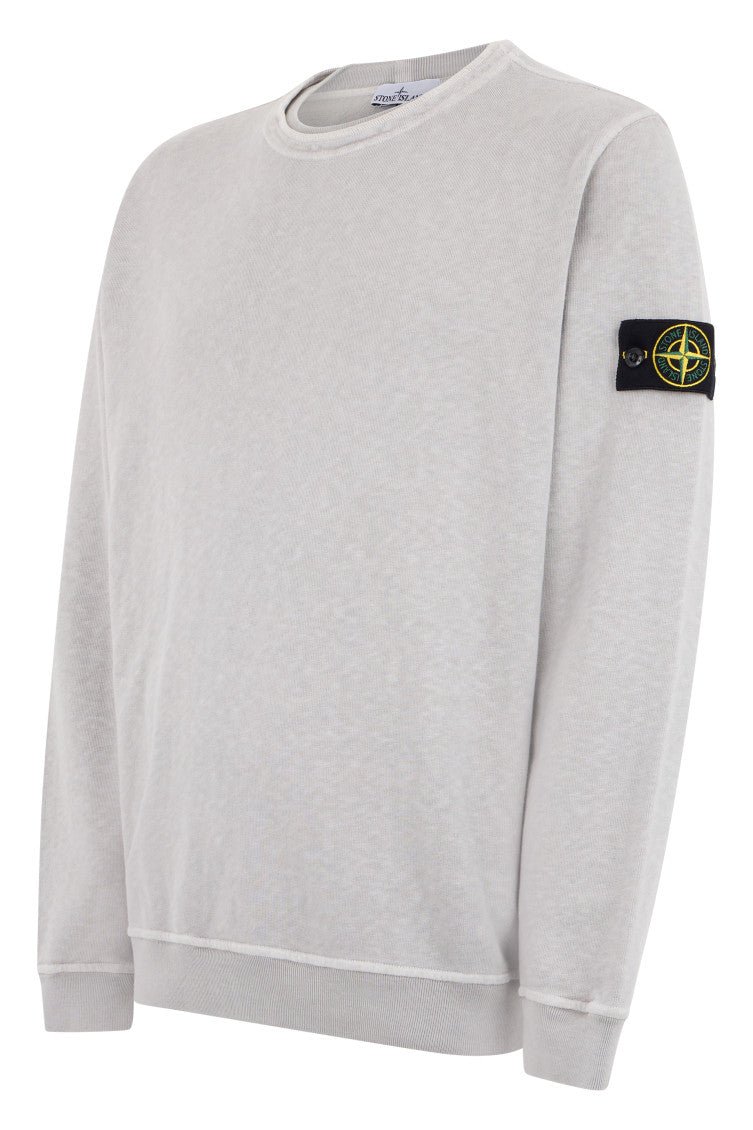 Light Grey Crew Neck Sweatshirt 3