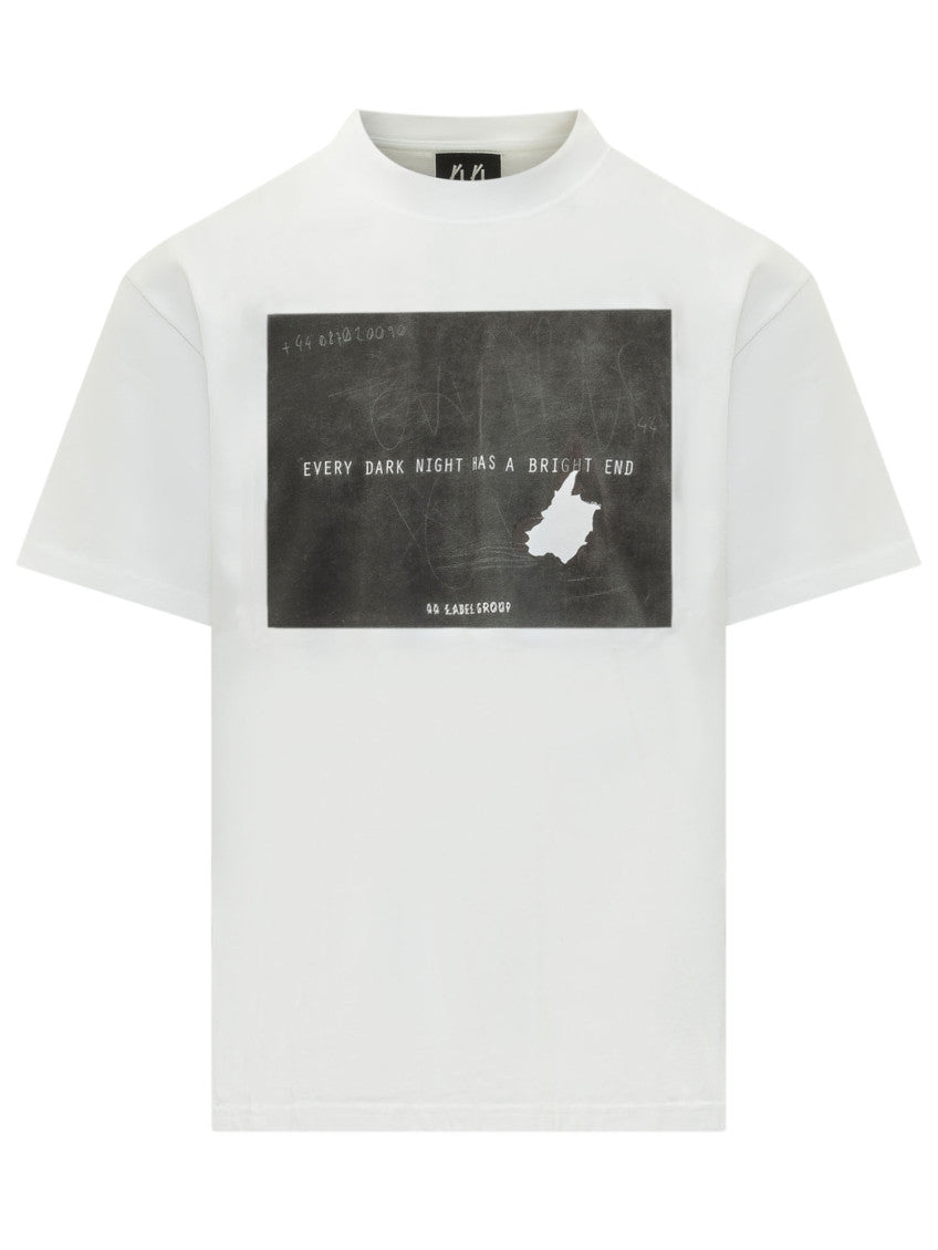 White Crew Neck T-Shirt 1