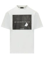 White Crew Neck T-Shirt 1