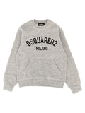 Kids Grey Logo Sweatshirt 1