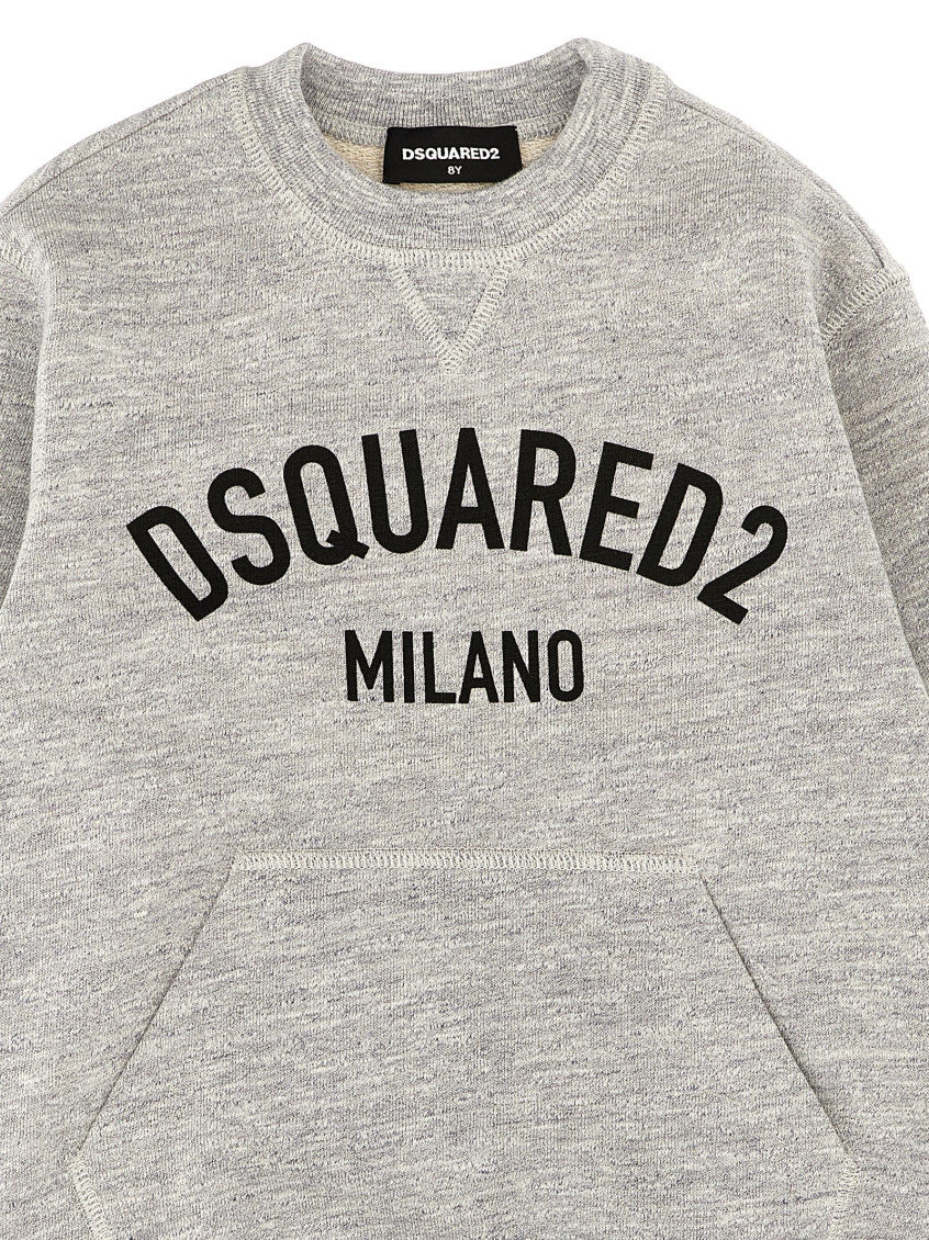 Kids Grey Logo Sweatshirt 3