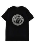 Boys Black Graphic T-Shirt 1