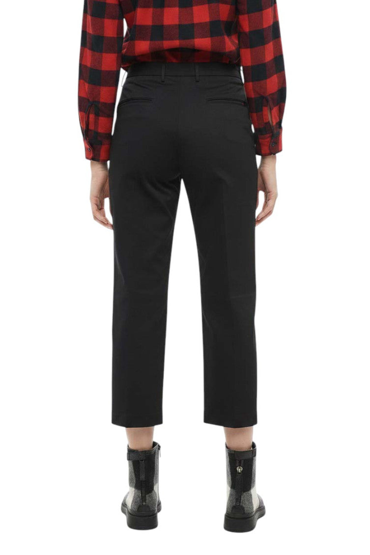 Black Straight Fit Pants 2